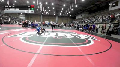 138D Quarterfinal - Nick Miller, Goddard vs Justin Mikessell, Liberty