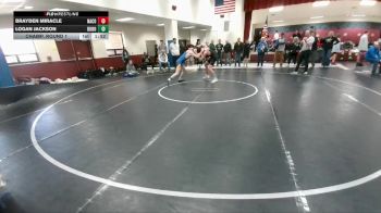 157 lbs Champ. Round 1 - Logan Jackson, Dubois vs Brayden Miracle, Natrona County