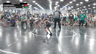 75 lbs Round 2 (10:45 Saturday) - Allison Krantz, Misfits vs Kenzie Harshman, NEWHALE