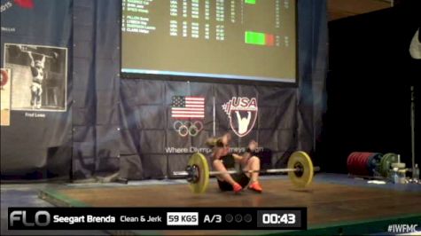 Brenda Seegart (W35,48Kgs) CJ 3 59 kgs