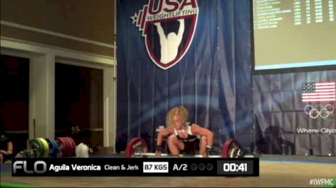 Veronica Aguila (W35, 58kgs) CJ 87 kgs