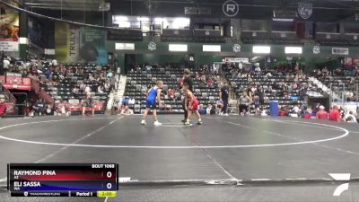 70 lbs 3rd Place Match - Raymond Pina, AZ vs Eli Sassa, WA