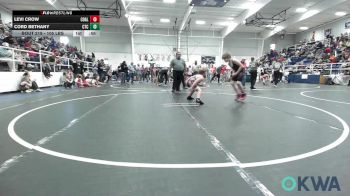 105 lbs Rr Rnd 2 - Levi Crow, Coalgate Wildcat Wrestling Club vs Cord Bethany, Comanche Takedown Club