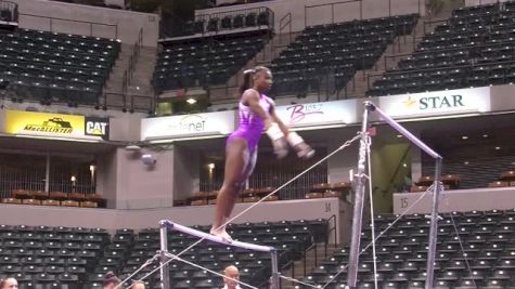 Nia Dennis NEW Full Twisting Double Lay, 2015 P&G Champs Podium Training