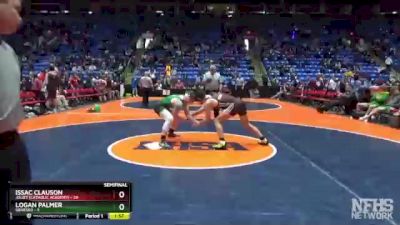 170 lbs Semis & 1st Wrestleback (8 Team) - Issac Clauson, Joliet (Catholic Academy) vs Logan Palmer, Geneseo