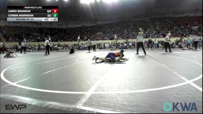 155 lbs Round Of 32 - James Brannon, Kipp Tulsa vs Corbin Morrison, Salina Wrestling Club