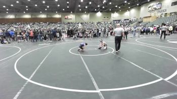 62 lbs Quarterfinal - Bentley Newman, Illinois Valley YW vs Atticus Nichols, Anderson Attack WC