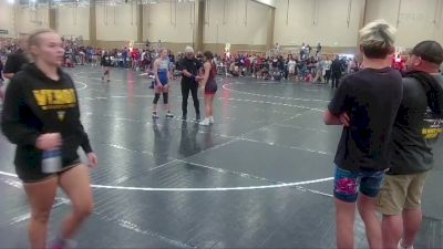 120 lbs Consi Of 4 - Leila Memon, Head Hunters Wrestling Club Florida vs Kameron Easter, Dolphin Nation Wrestling Club