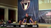 Aaron LaDuke (M45, 105kgs) Snatch 110 kgs