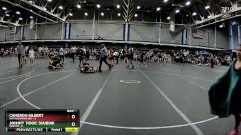 60 lbs Round 1 (4 Team) - Johhny `Hogg` Shubiak, Buxton vs Cameron Gilbert, Mat Assassins Red