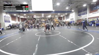 190 lbs Cons. Round 3 - Adrian Estrada, Warren vs Joseph Torres, Downey