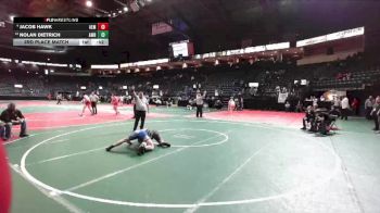177 lbs 3rd Place Match - Nolan Dietrich, AWRA vs Jacob Hawk, AEM3