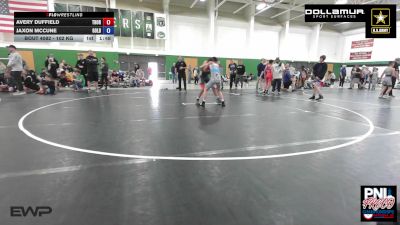 102 kg Rr Rnd 2 - Avery Duffield, Thoroughbred Wrestling Academy vs Jaxon McCune, Gold Rush Wrestling