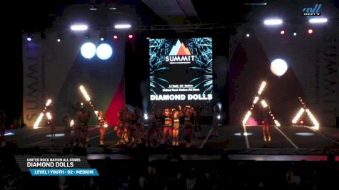 United Rock Nation All Stars - DIAMOND DOLLS [2025 L1 Youth - D2 - Medium Day 2] 2025 The Youth Summit