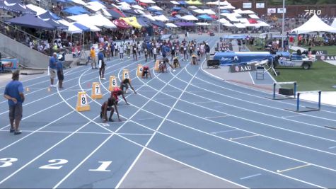 Youth Boys' 200m Hurdles Championship, Semi-Finals 11 - Age 13