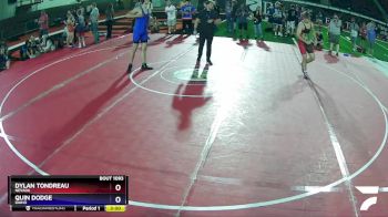 182 lbs Round 1 - Dylan Tondreau, Nevada vs Quin Dodge, Idaho