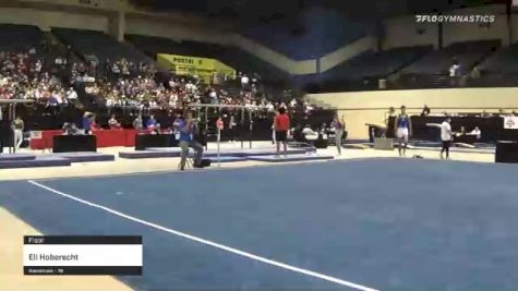 Eli Hoberecht - Floor - 2021 USA Gymnastics Development Program National Championships