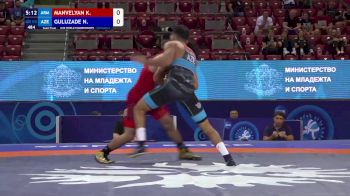 55 kg 1/2 Final - Karapet Manvelyan, Armenia vs Nihad Guluzade, Azerbaijan