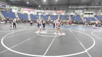 123 lbs Round Of 16 - Hadley Schomp, Wild West Wrestling vs Bella Downing, Ruis Wr Acd