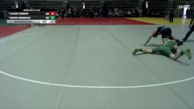 140 lbs Quarterfinal - Jaxon Disrud, Sartell vs Kevin Kerzman, Paynesville