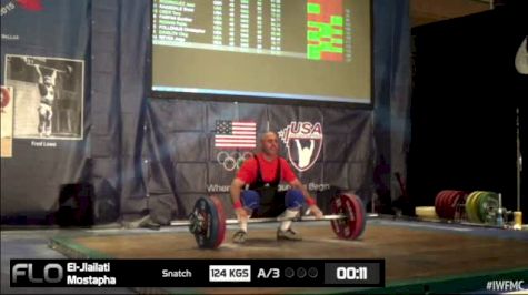 Mostapha El-jlailati (M45,85 kgs) Snatch 3 124 kgs