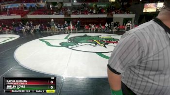 126 lbs Round 1 (8 Team) - Rayna Guzman, Canyon West Plains vs Shelby Coyle, Henrietta