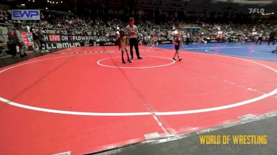 40 lbs Round Of 32 - Trey Sanders, Mat Assassins vs Juwahn Wilson, Englewood Live Wire