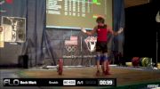 Mark Beck (M45,82 kgs) Snatch 1 80 kgs