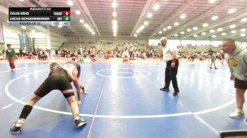 150 lbs Round Of 32 - Colin Kehs, The Hunt Wrestling Club Black vs Lucas Schoeneberger, Grit Mat Club Blue