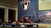 Eric Evans (M40, 85kgs) Snatch 90 kgs