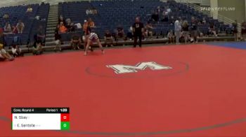 155 lbs Cons. Round 4 - Ethan Sentelle, Warhawk Wrestling vs Nayl Sbay, Carmel USA