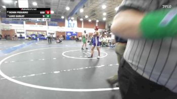 150 lbs Champ. Round 1 - Ronin Peguero, Norwalk vs Luke Gublet, Thousand Oaks