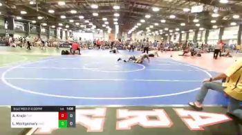 106 lbs Rr Rnd 2 - Andrew Krajic, Terps Xpress vs Liam Montgomery, Ragin Raisins Niagara