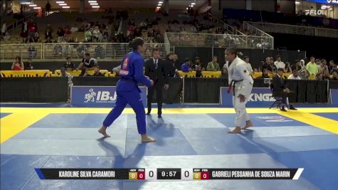 Gabrieli Pessanha De Souza Marin vs Karoline Silva Caramori 2025 Pan Jiu Jitsu IBJJF Championship
