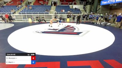 113 lbs Cons 64 #2 - Dylan Munson, IA vs Cooper Merli, NY