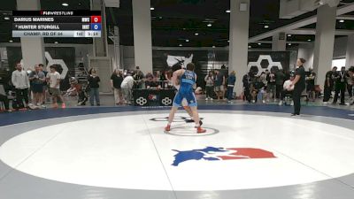 72 kg Champ. Rd Of 64 - Darius Marines, Michigan Wrestling Club vs Hunter Sturgill, Indiana RTC