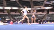 Kyla Ross Shows Elegant And Dramatic Floor Routine, 2015 P&G Champs Podium Training