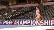 Aly Raisman With Yet Another New Pass, 2015 P&Gs Podium Training