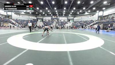 174 lbs Champ. Round 1 - Andrew Allen, Cumberlands (Ky.) vs Ty Rodriguez, Southeastern