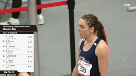 Women's 60m, Prelims 6