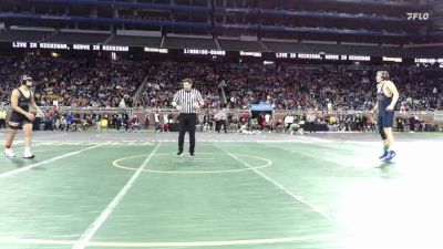 D1-190 lbs Champ. Round 1 - Dominic Nauss, Brighton vs Tyson Danescu, Berkley