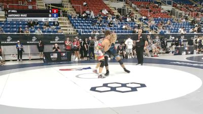 215 lbs Cons. Rd Of 64 - JT Hill, Illinois vs Antonio Ruiz, Georgia