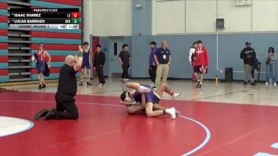 138 lbs Champ. Round 1 - Isaac Suarez, Las Vegas vs Lucas Barrozo, Durango