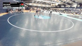 184 lbs Cons. Semi - Nils Updale, Ursinus vs Paul Moore, Liberty