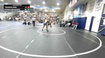 150 lbs Champ. Round 2 - Pacheco Melquiades, Anaheim vs Brandon Owen, Paloma Valley