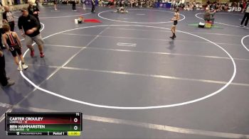 72 lbs Round 2 (4 Team) - Carter Crouley, Lakeville vs Ben Hammarsten, Stillwater