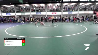 65-69 lbs 1st Place Match - Kade Roeder, Backyard Brawlers - Midwest vs Dominic Bruno, Built By Brunson