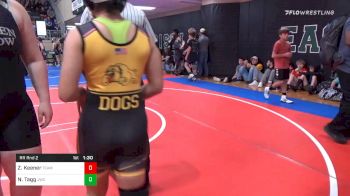 123 lbs Prelims - Zaltana Keener, Team Tonka vs Nevaeh Tagg, Jay Wrestling Club