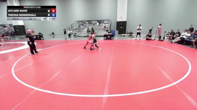 100 lbs Jayland Davis, Indiana vs Tristan Mendenhall, Idaho