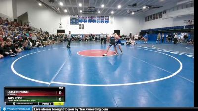152 lbs Quarterfinal - Jais Rose, Thunder Basin High School vs Dustin Nunn, Douglas